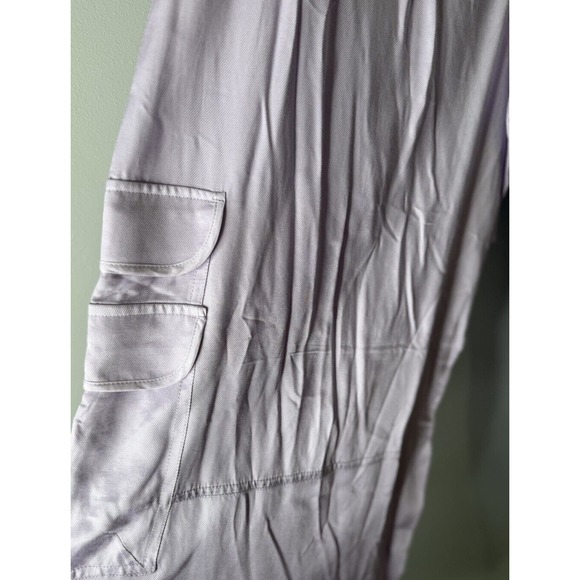 NWT: Anthropologie Lavender Cargo Wide leg pants size 14 - Picture 8 of 8